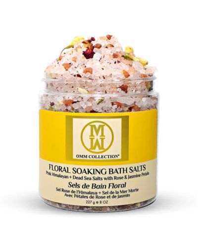 OMM Collection Floral Soaking Bath Salts - Jasmine Rose 8oz