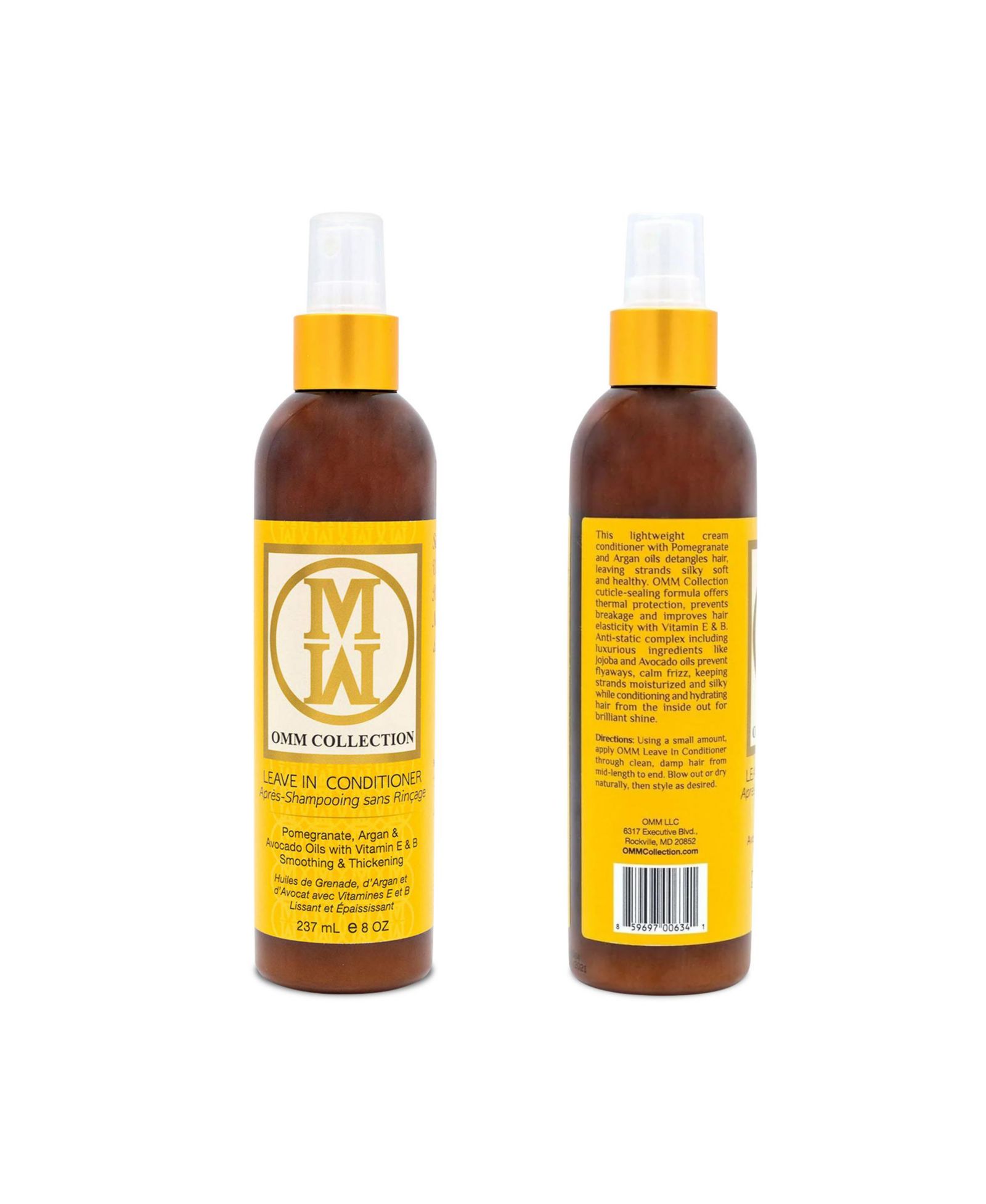 Кондиционер для волос OMM Collection Leave in Conditioner 8oz