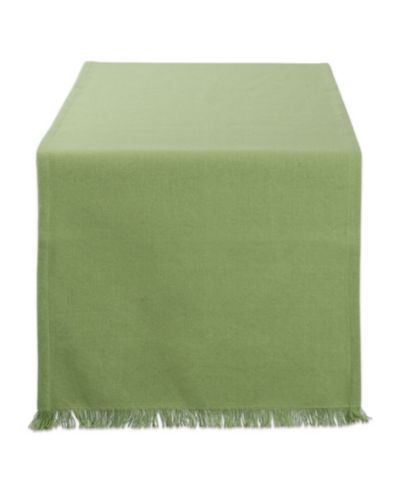 Плотная декоративная дорожка Design Imports Solid Heavyweight Fringed