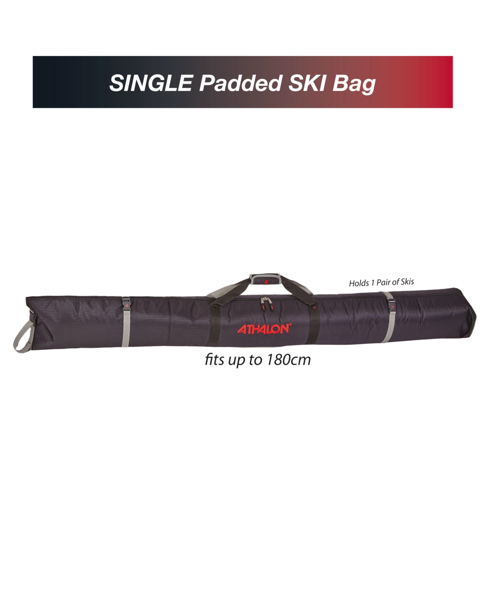Athalon Single Ski Padded Bag