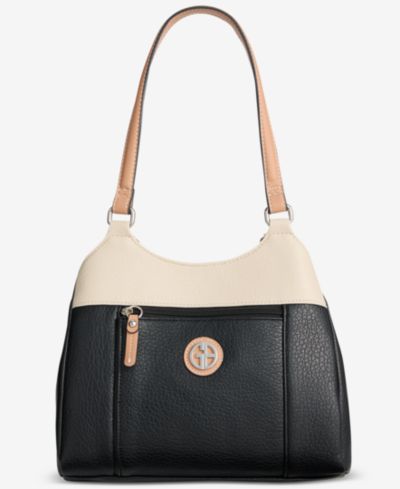 Giani Bernini Colorblock Pebbled сумка-тоут, 4-Poster