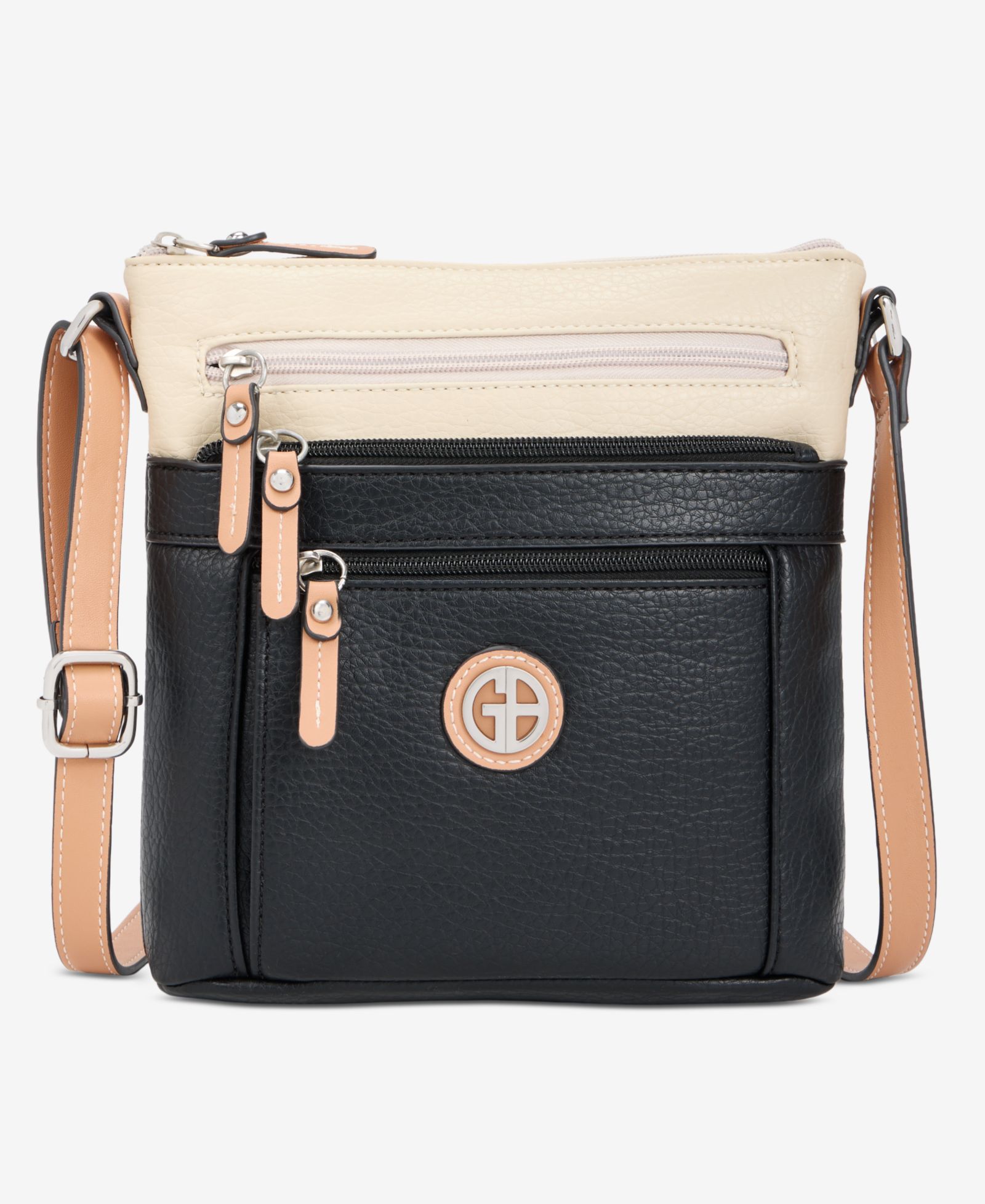 Giani Bernini Colorblock Pebble Crossbody, Exclusively at Macy's