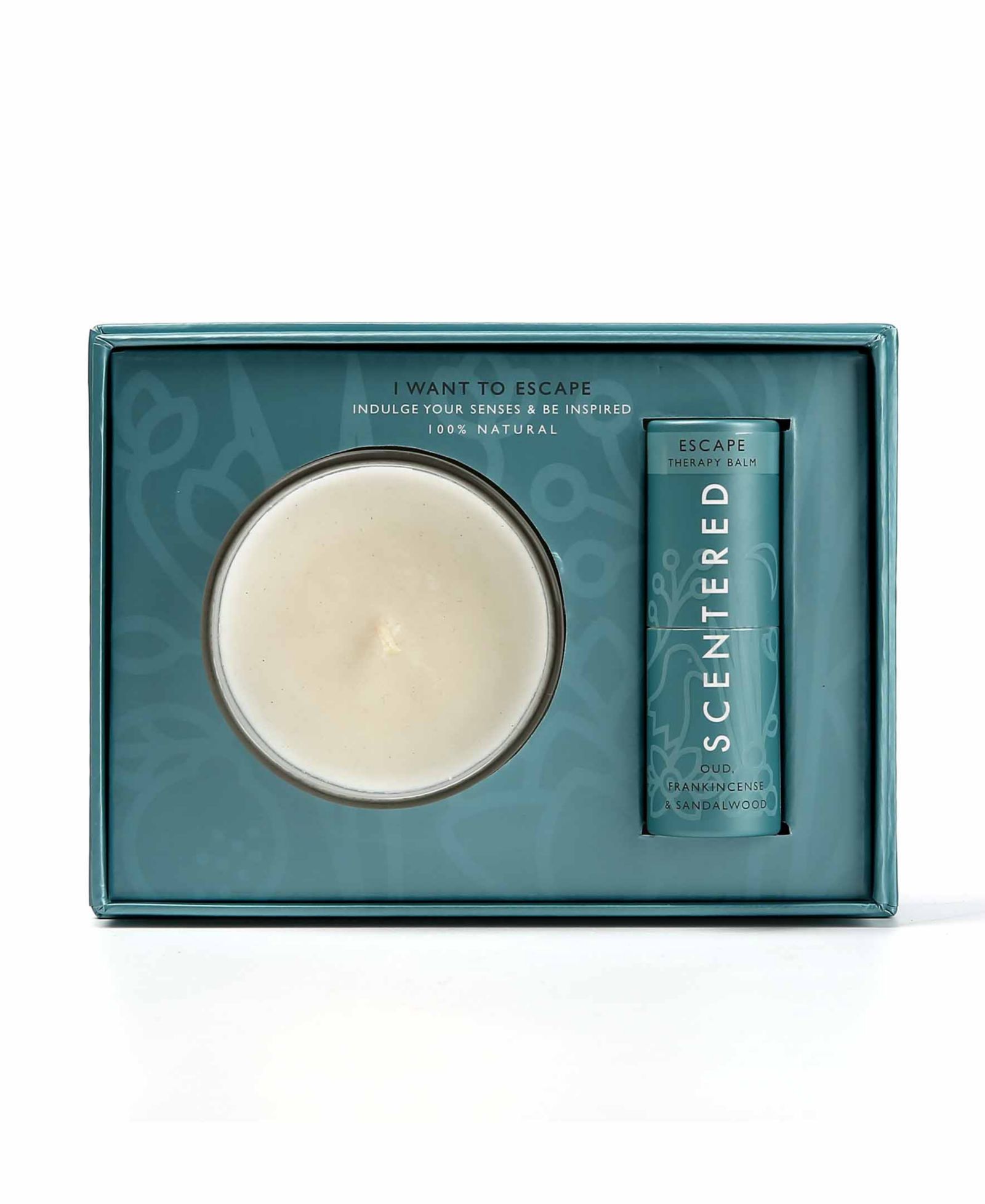 Подарочный набор Scentered 2-Pc. I Want To Escape Balm & Candle