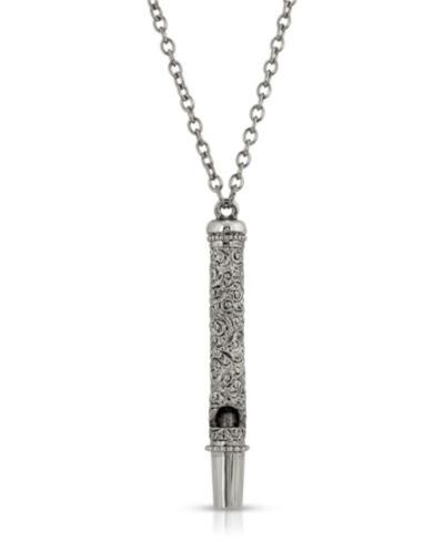 2028 кулон-свисток Pewter