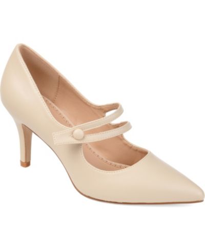 Journee Collection Женские туфли Mary Jane Sidney с острым носком