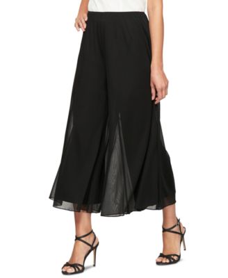 Брюки Alex Evenings Chiffon Wide-Leg Capri