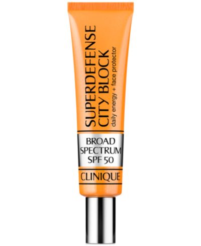 Clinique Superdefense™ City Block солнцезащитный крем для лица SPF 50, 1.3 oz.
