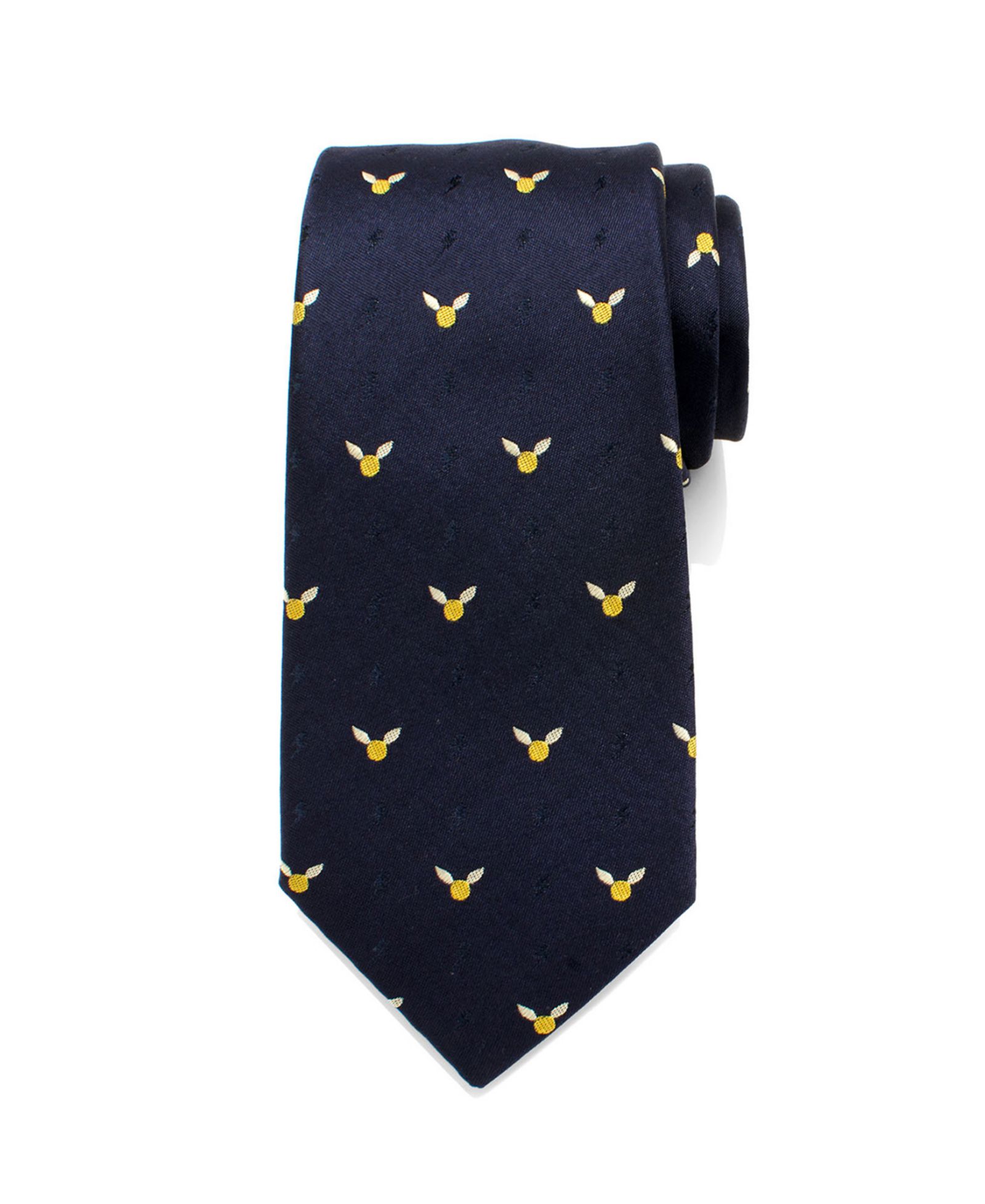 Harry Potter Golden Snitch Dot Men's Tie