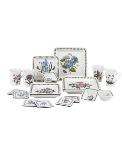 Portmeirion Botanic Garden Square набор столовой, 22 шт., на 4 персоны
