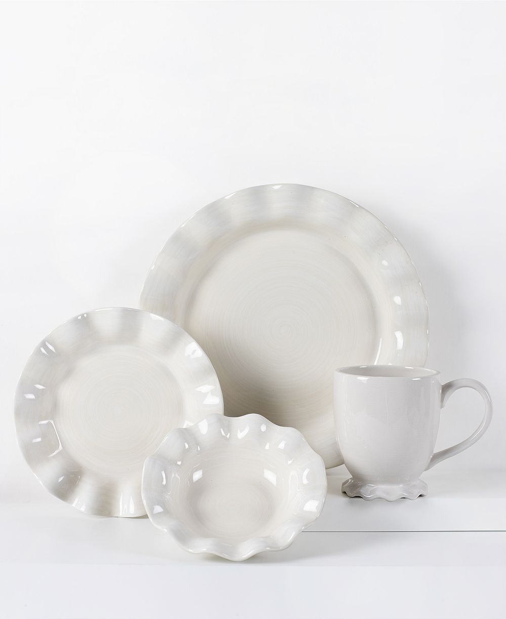 Набор столовых приборов Coton Colors Signature White, 4 предмета