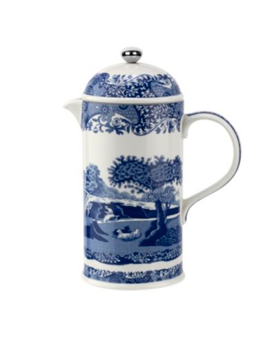 Spode Blue Italian French Press