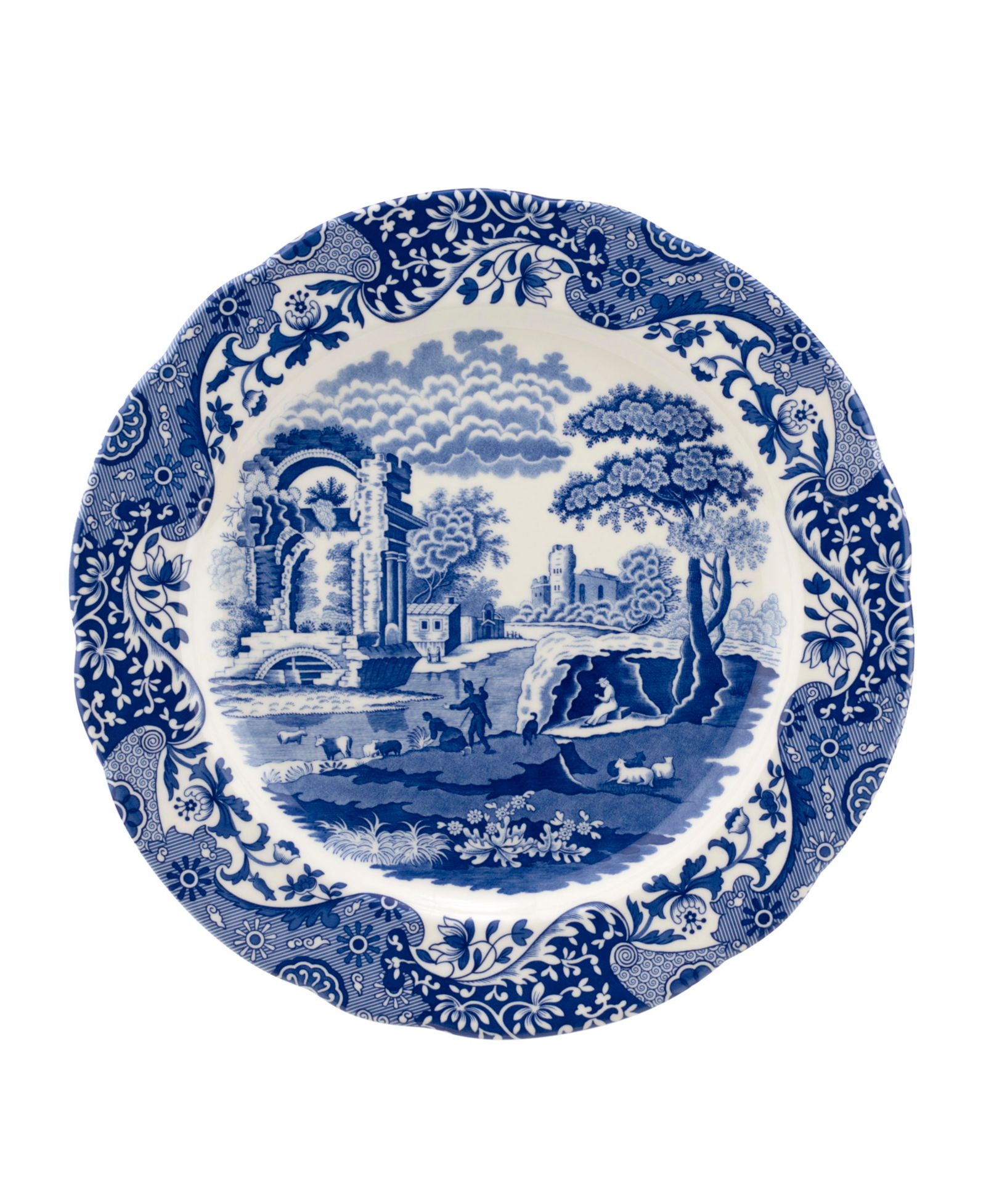 Сервировочная тарелка Spode Blue Italian Charger
