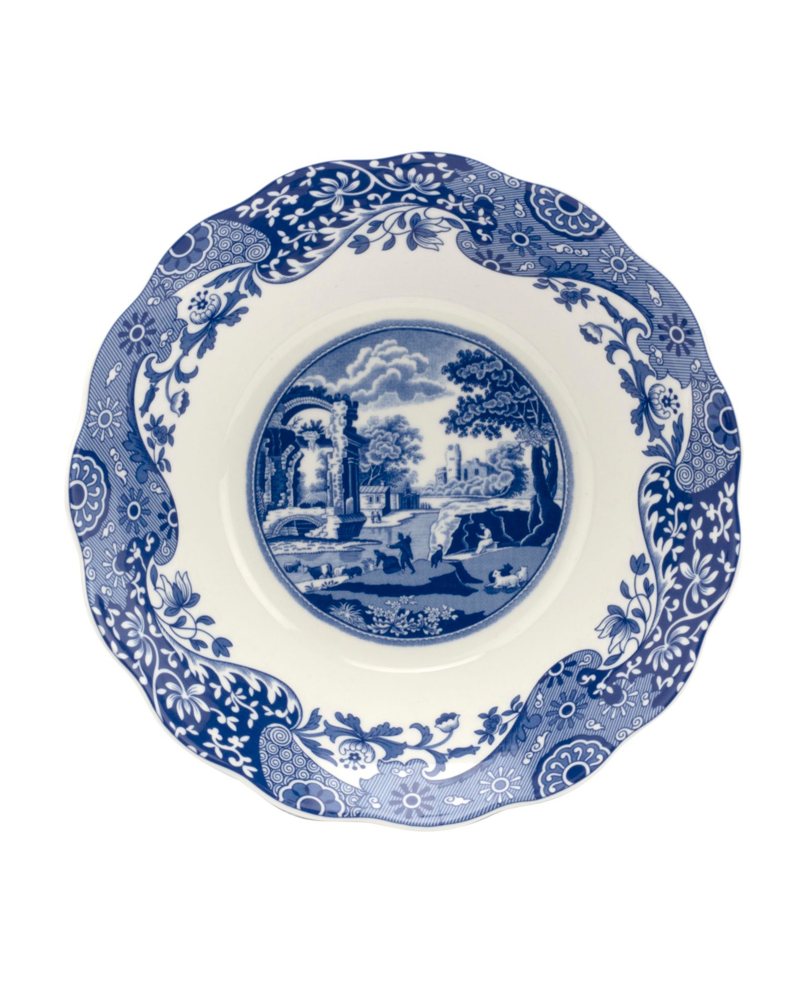 Spode Blue Italian Daisy сервировочная чаша