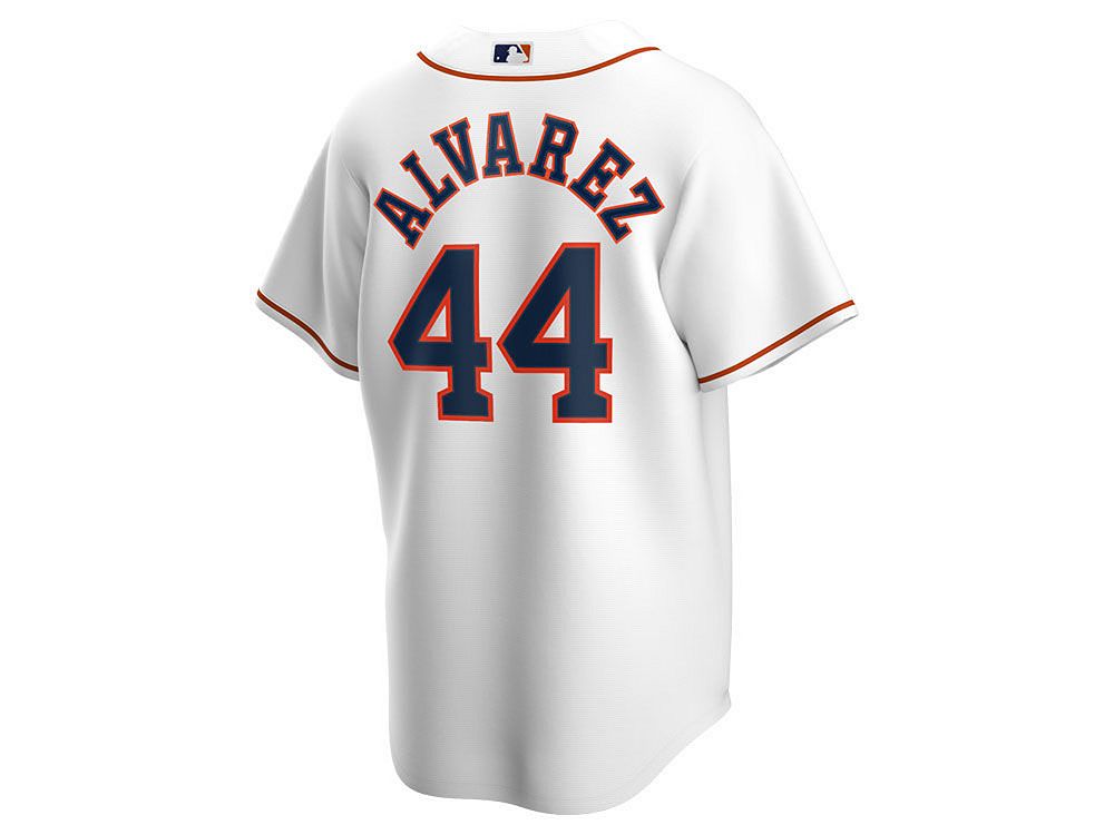 Джерси Nike Houston Astros MLB Men's Official Player Replica Yordan Alvarez