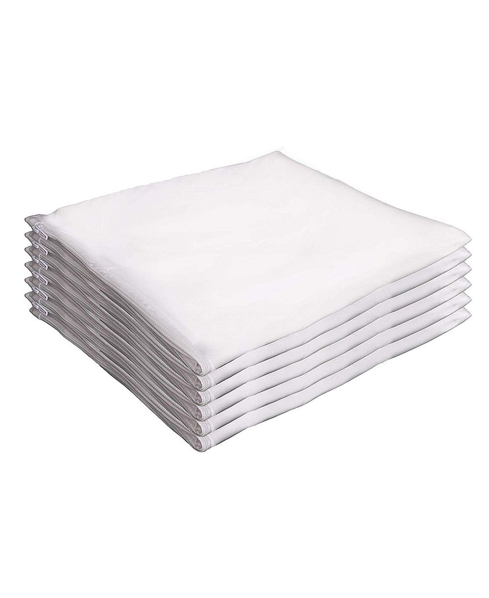 Guardmax Waterproof Zippered Pillow Protector - Standard Size - 6 Pack