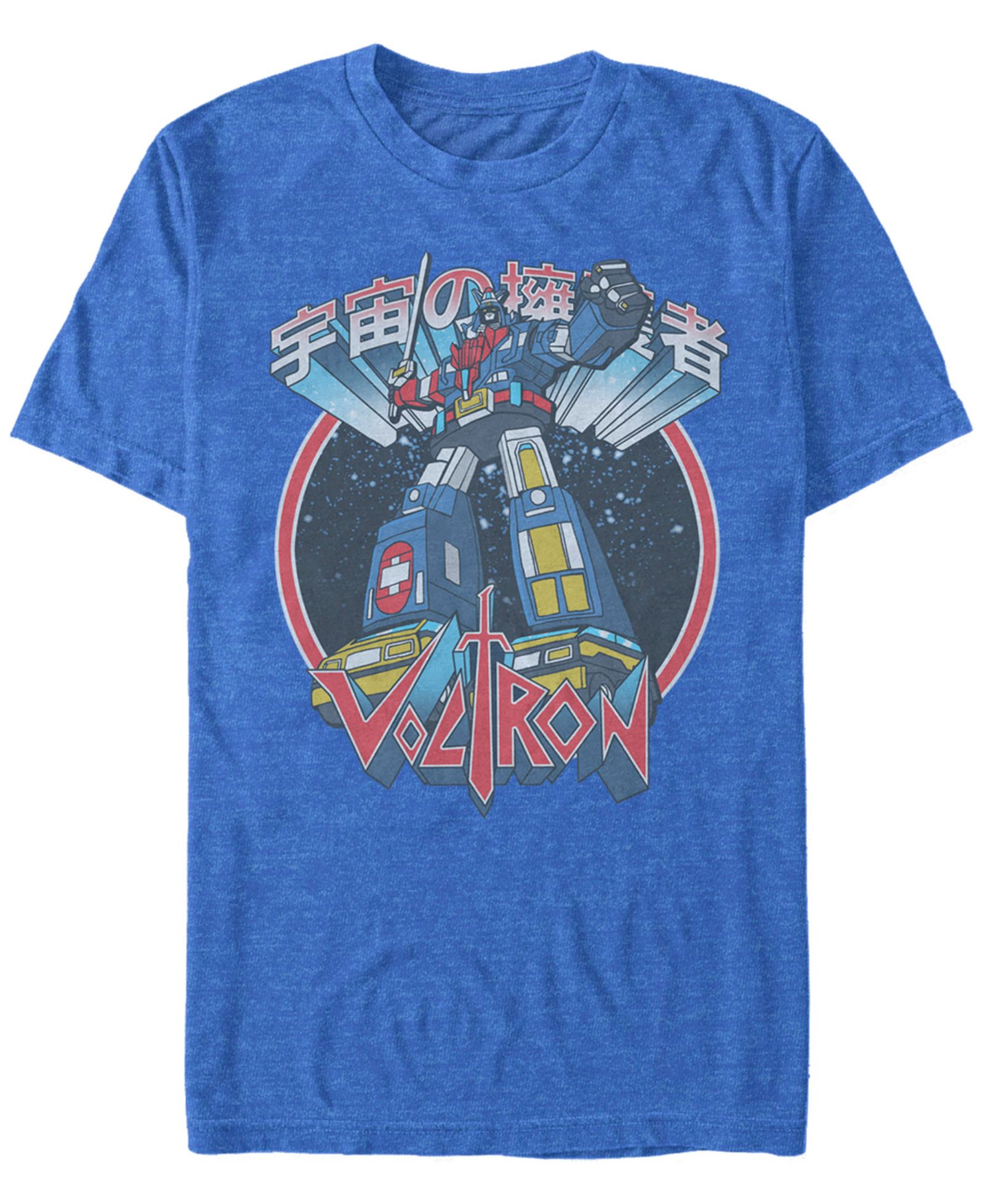 Fifth Sun Voltron Defender of the Universe Men's Poster Short Sleeve T-Shirt