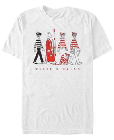 Мужская футболка Fifth Sun Where's Waldo Character Line Up Short Sleeve