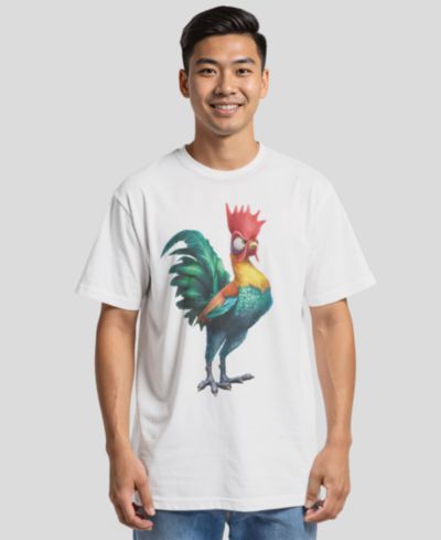 Fifth Sun Men's Moana Men's Pocket Hei Hei Short-Sleeve T-Shirt