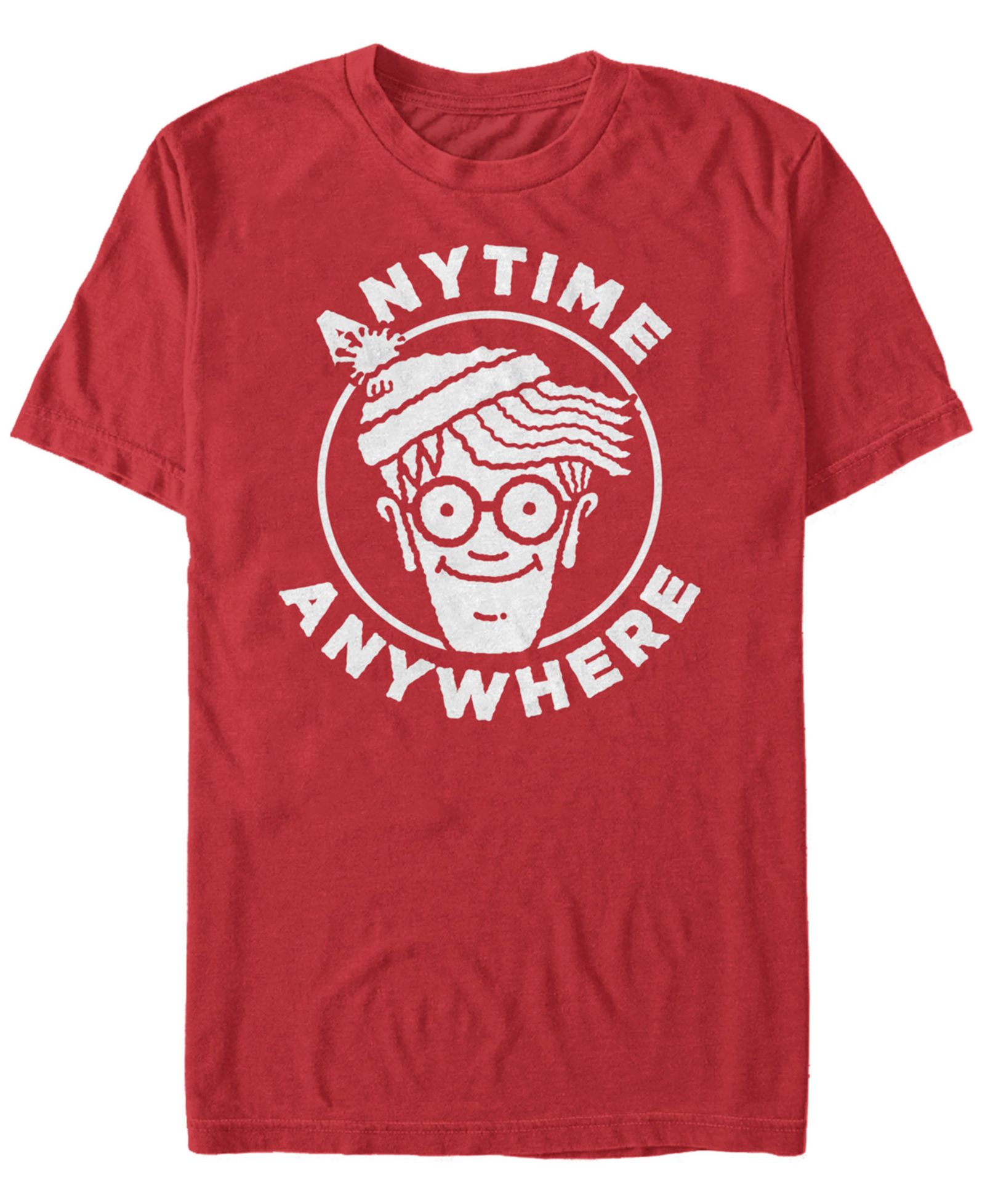 Мужская футболка Fifth Sun Where's Waldo Big Face Logo Short Sleeve