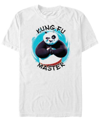 Fifth Sun Мужская футболка Kung Fu Panda Po Kung Fu Master Portrait Short Sleeve T-Shirt