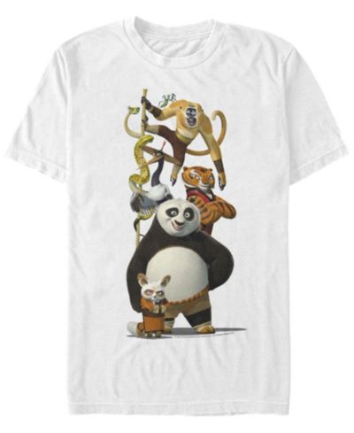 Fifth Sun Мужская футболка Kung Fu Panda Po and Friends
