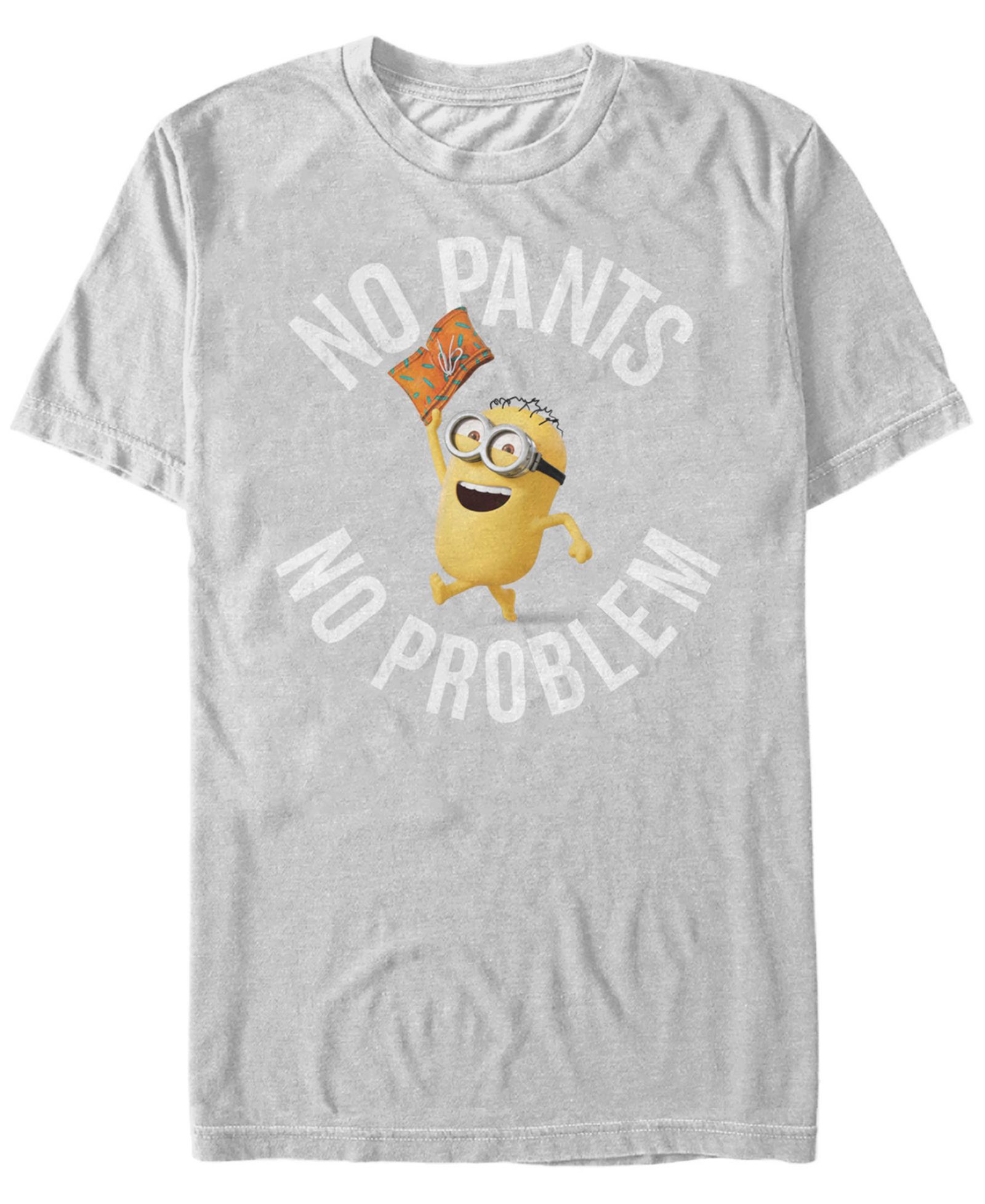Fifth Sun Minions Men's No Pants No Problem Short Sleeve T-Shirt