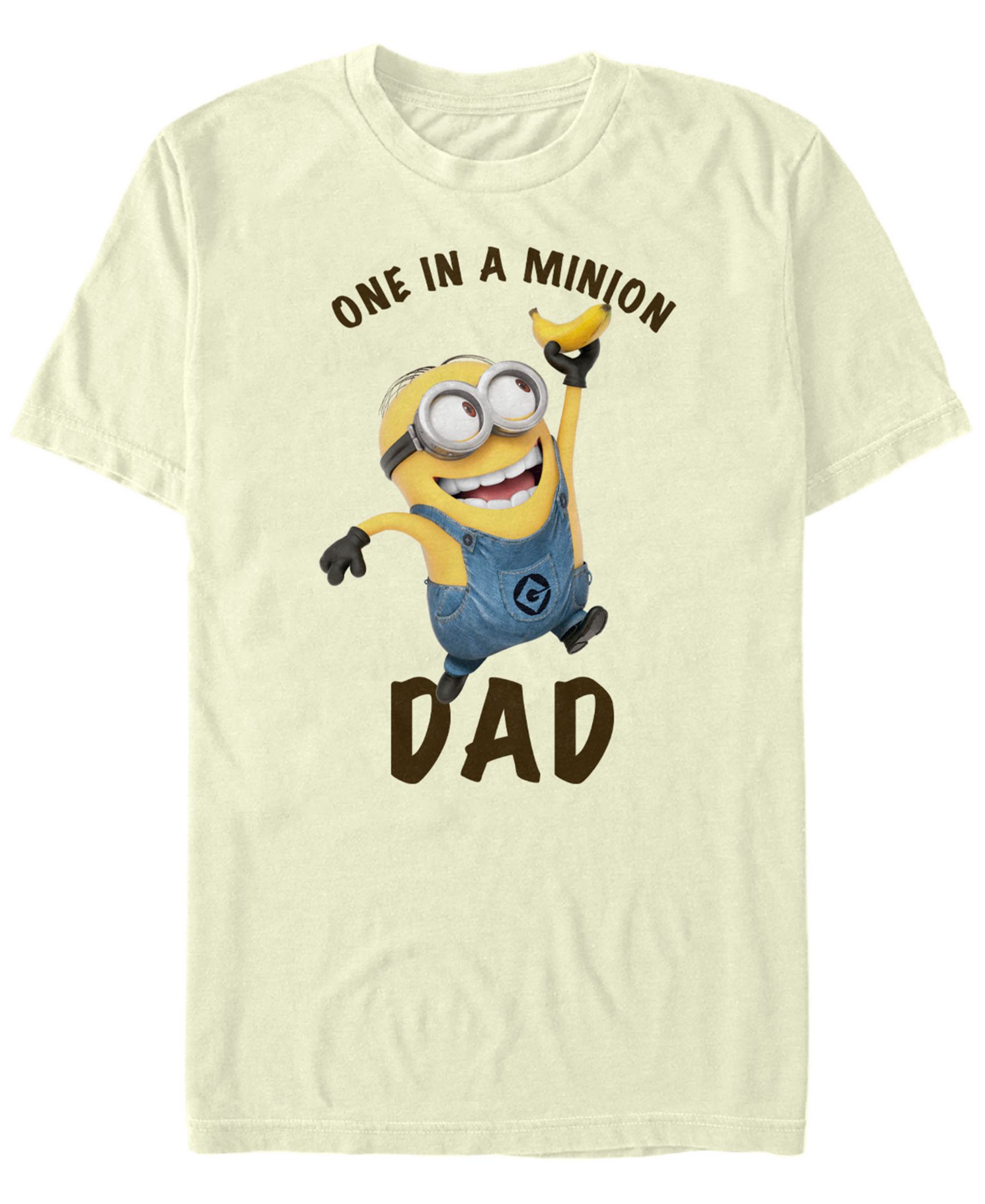 Мужская футболка Fifth Sun Minions 'Tis The Season To Be Jolly Banana, с коротким рукавом