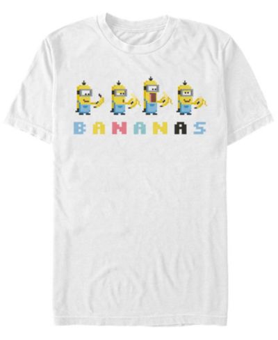 Мужская футболка Fifth Sun Minions 8-bit Bananas с коротким рукавом