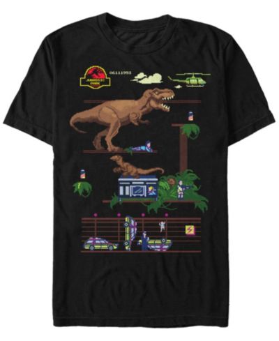 Мужская футболка Fifth Sun Jurassic Park Digital Video Game Scene