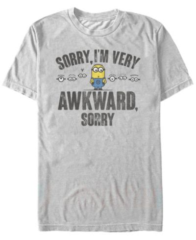 Fifth Sun Men's Minions футболка с коротким рукавом Sorry I'm Awkward