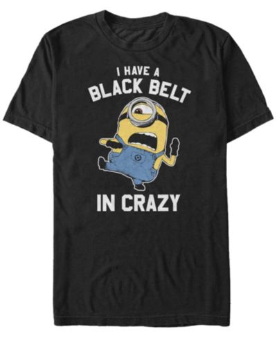 Мужская футболка Fifth Sun Minions Black Belt In Crazy Short Sleeve