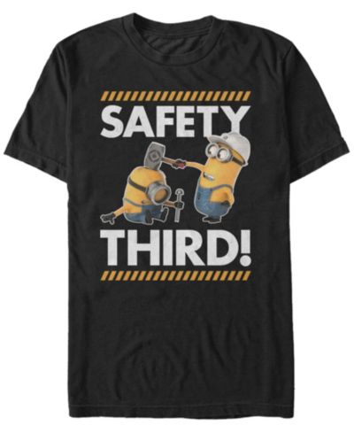 Футболка Fifth Sun Minions Men's Safety Third Short Sleeve