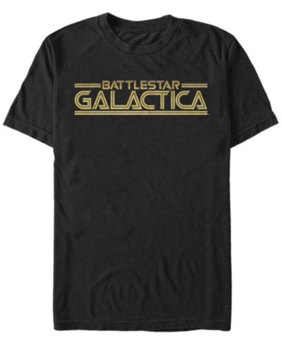 Мужская футболка Fifth Sun Battlestar Galactica Retro Gold Logo Short Sleeve