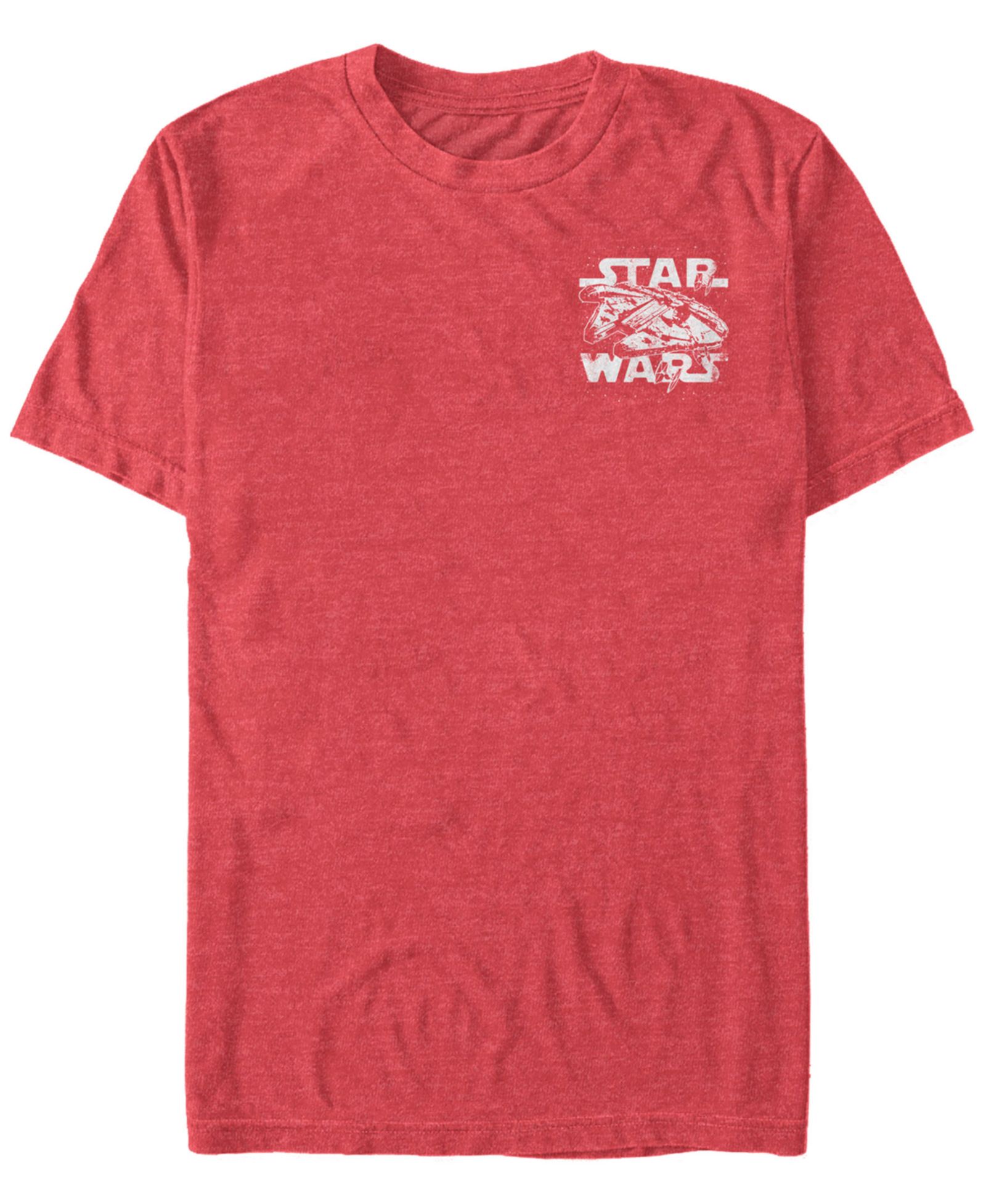 Футболка с коротким рукавом Star Wars Men's Millennium Falcon с логотипом на груди