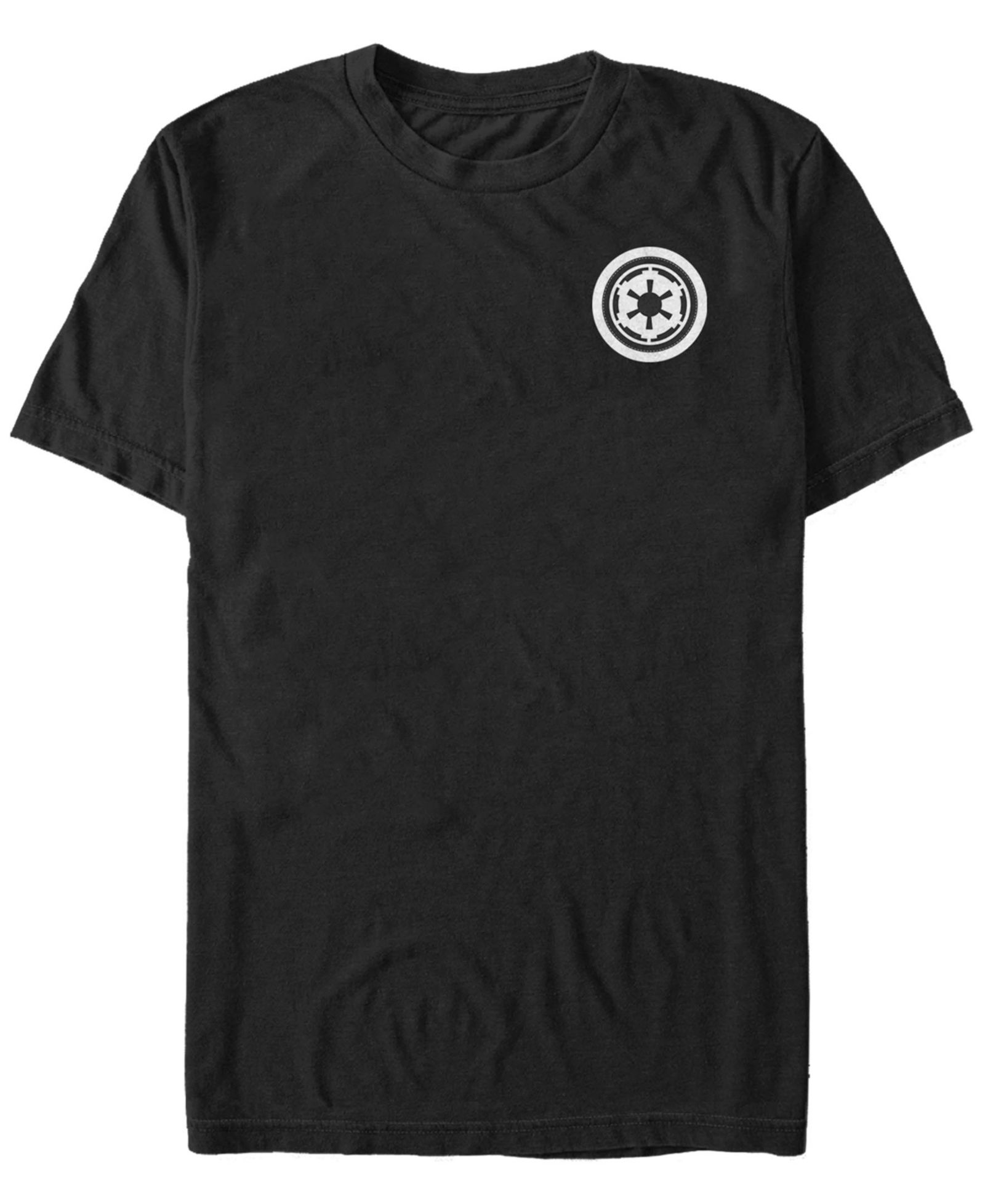 Fifth Sun Star Wars Men's Galactic Empire Symbol Left Chest Short Sleeve T-Shirt
