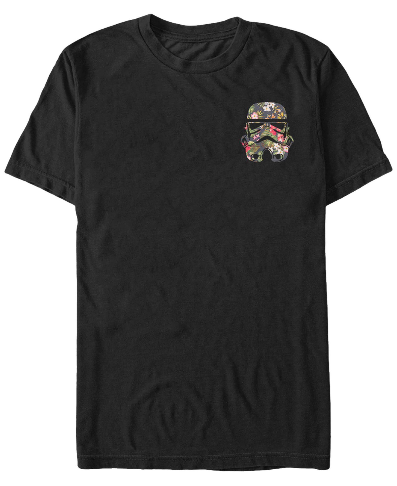 Fifth Sun Star Wars Men's Storm Trooper Floral Pocket Short Sleeve T-Shirt