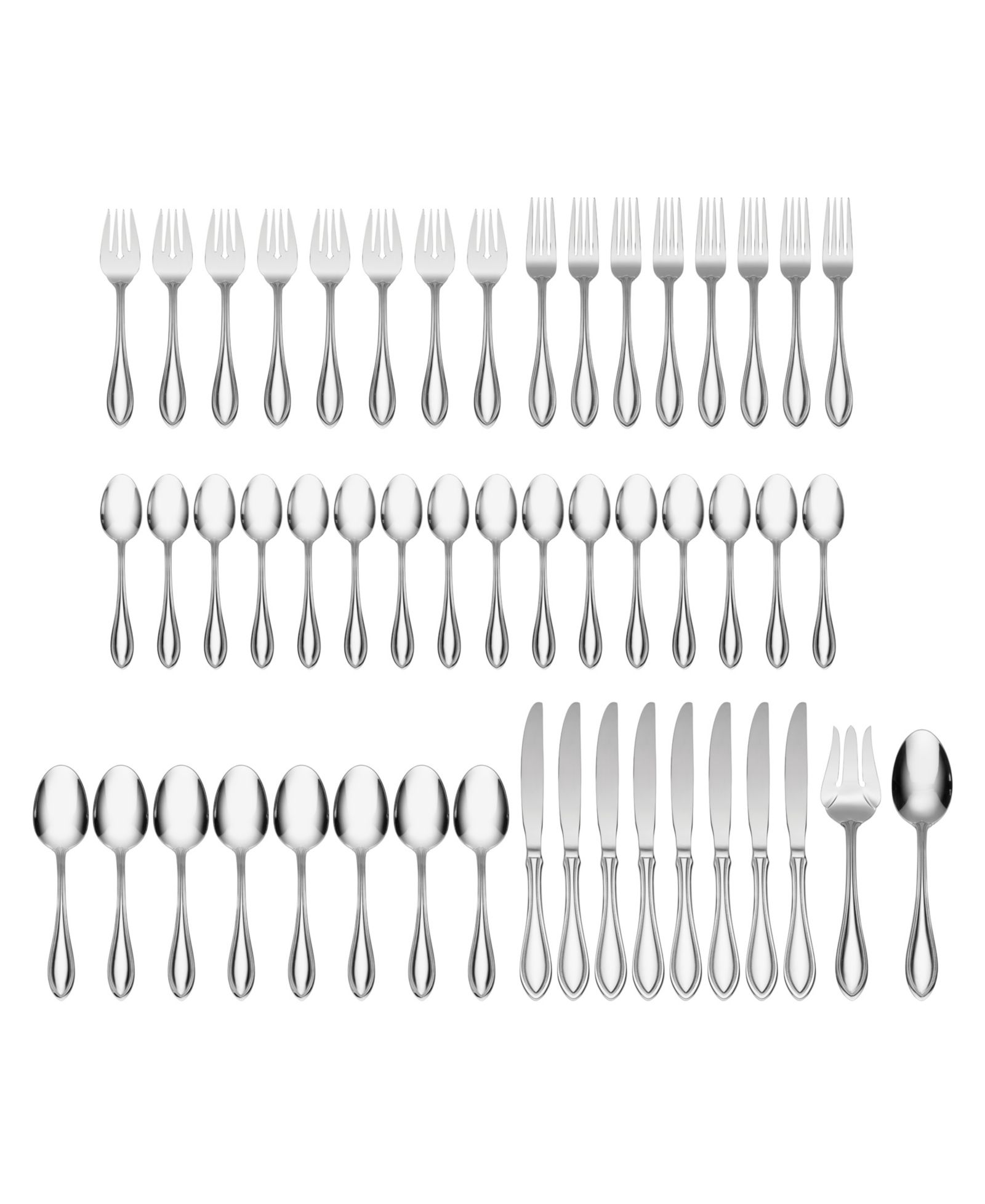 Oneida American Harmony 50-PC Flatware Set, Service for 8