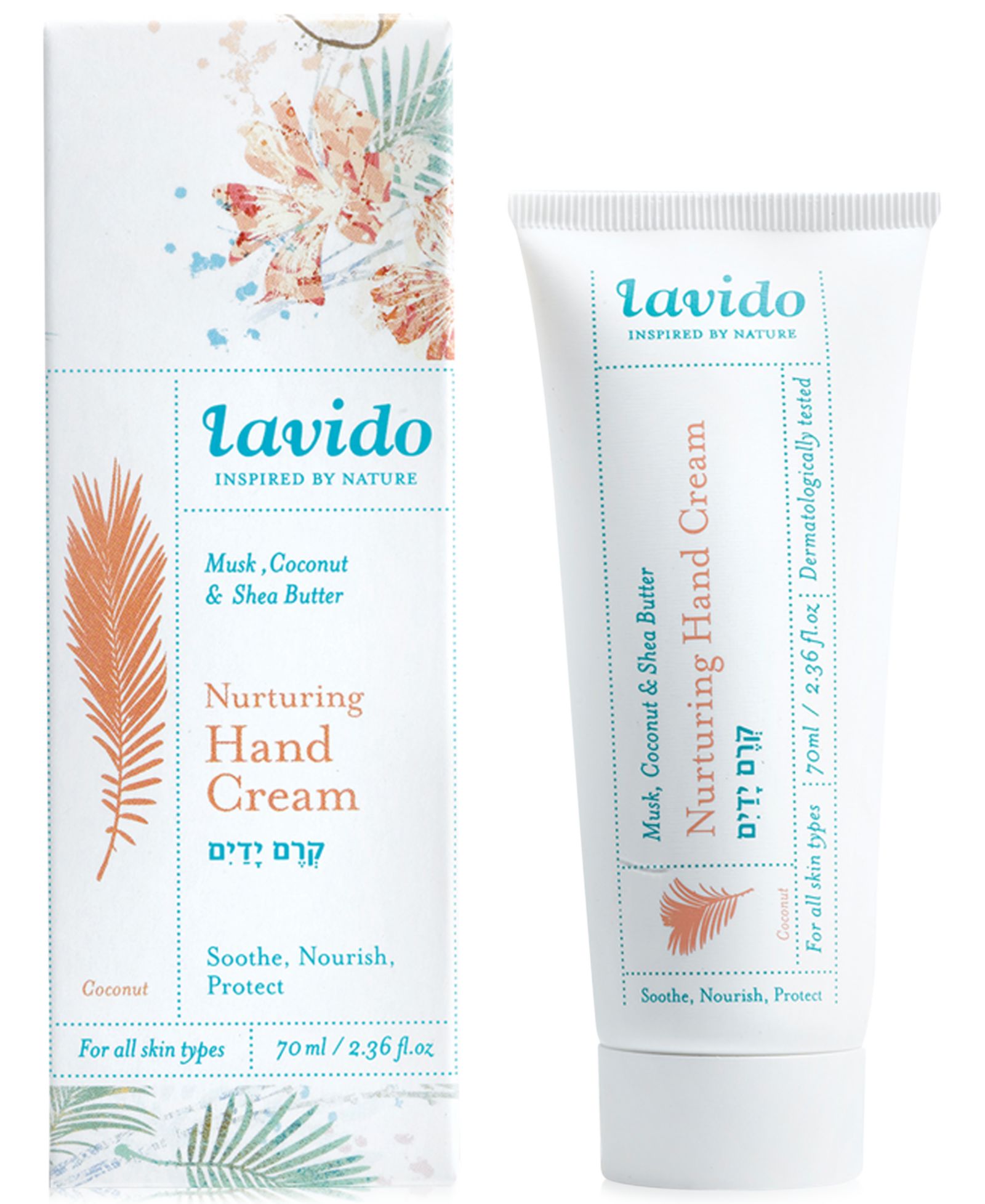 Ухаживающий крем для рук Lavido - Musk, Coconut & Shea Butter
