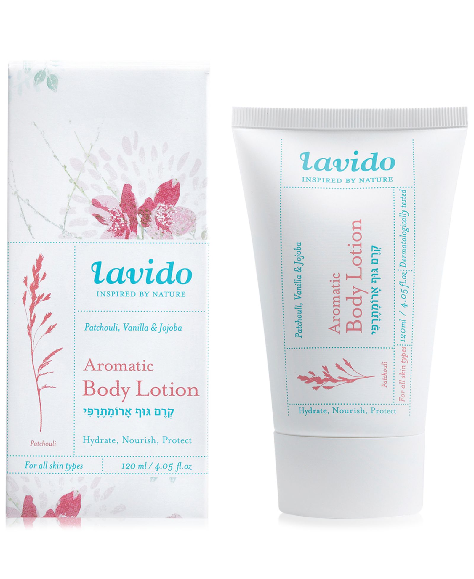 Lavido Aromatic Body Lotion - Patchouli & Vanilla, 4.05-oz.