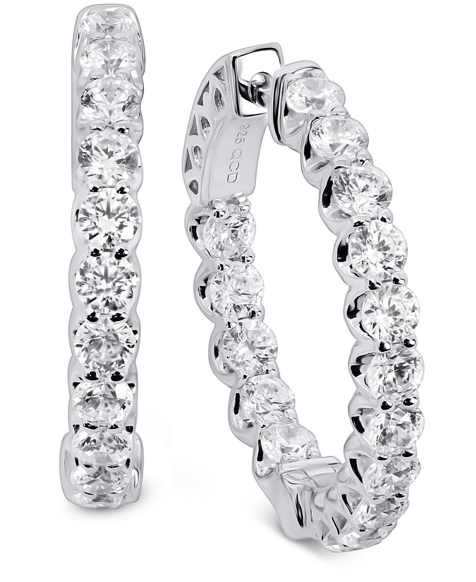 Arabella серьги-кольца из стерлингового серебра или позолоченного серебра 18k Gold