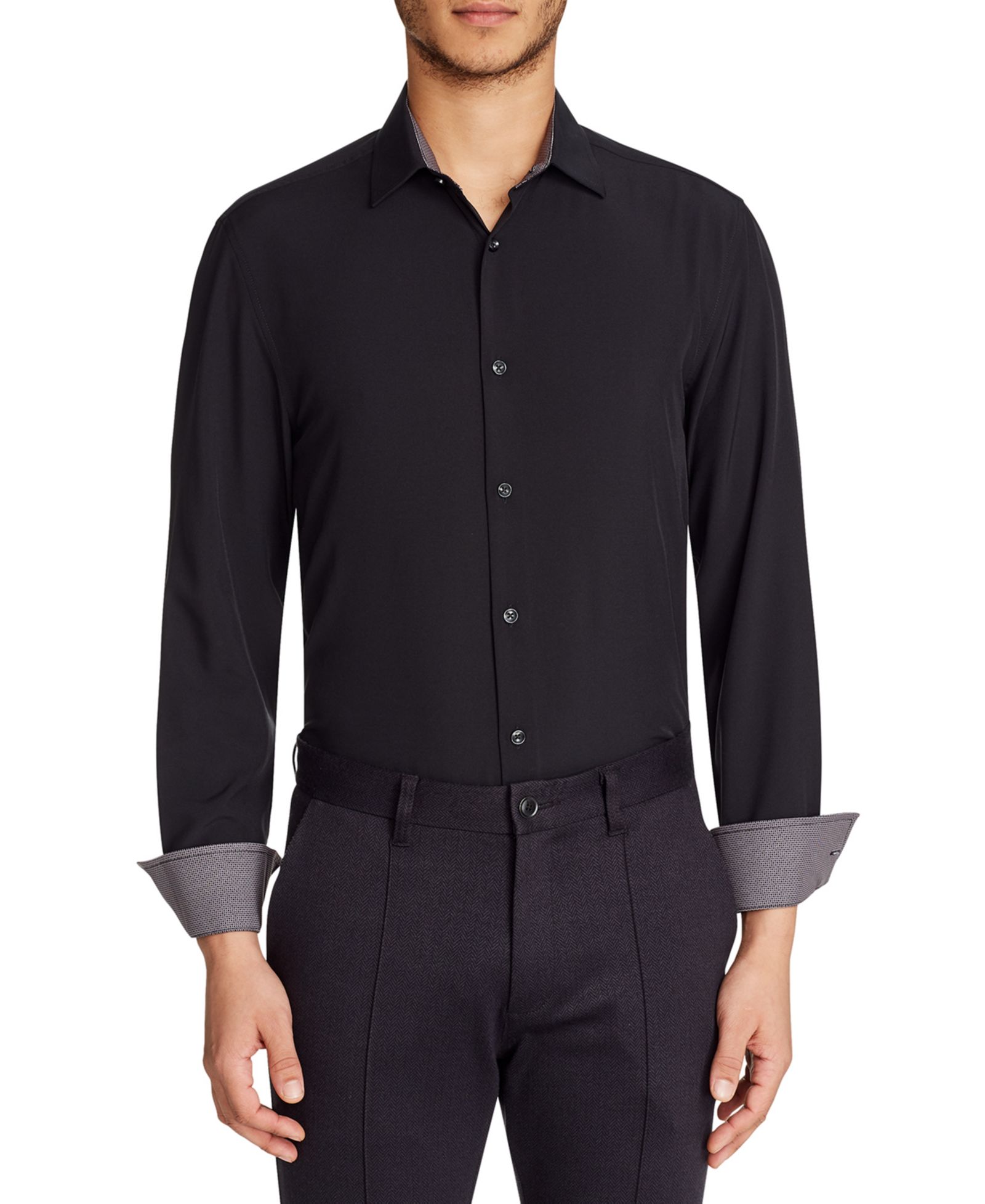 Мужская рубашка ConStruct Slim-Fit, эластичная, охлаждающая