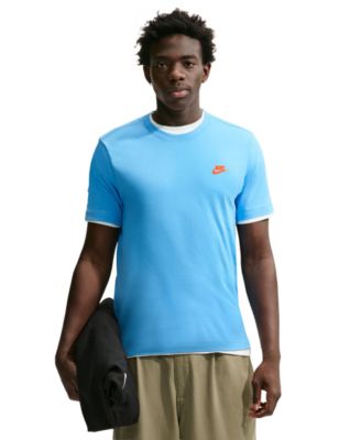 Football Blue/Safety Orange