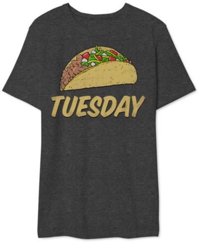 AIRWAVES Мужская футболка с принтом Taco Tuesday Graphic T-Shirt