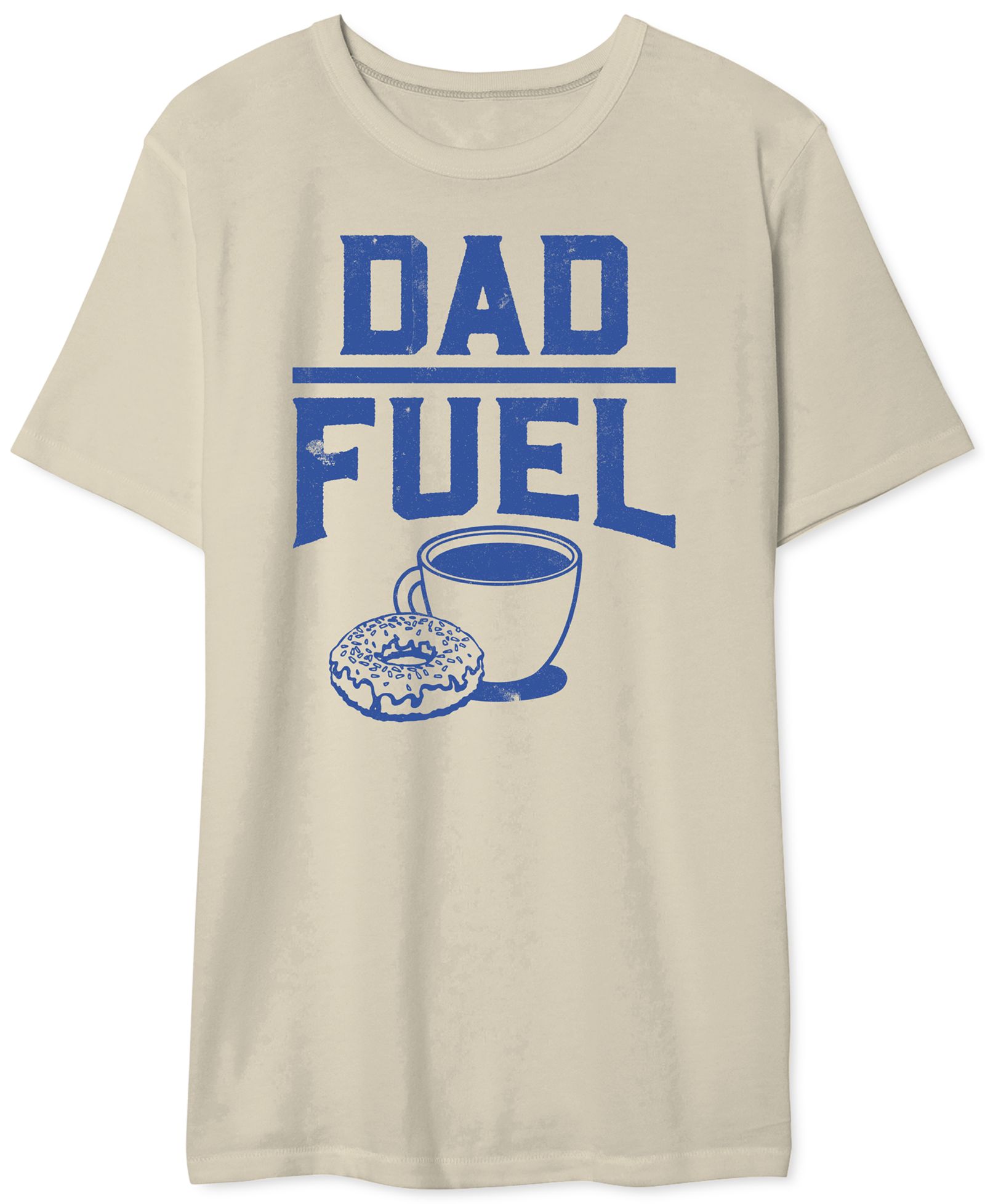 Мужская футболка с принтом Dad Fuel