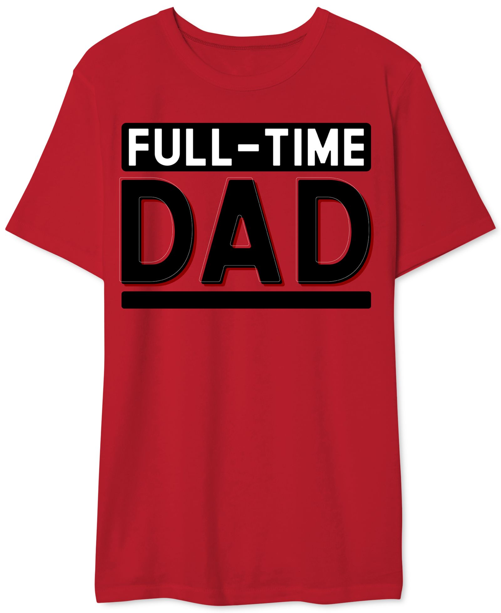 Мужская футболка с принтом Full-Time Dad