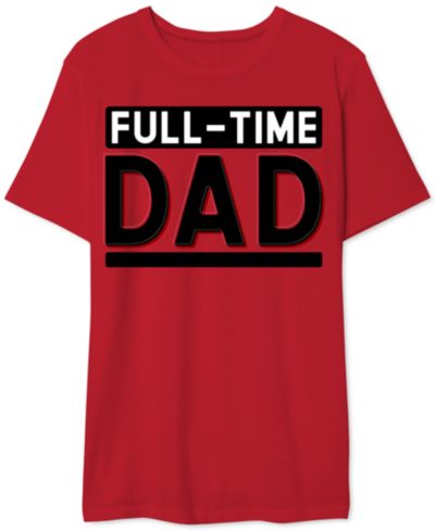 Мужская футболка с принтом Full-Time Dad