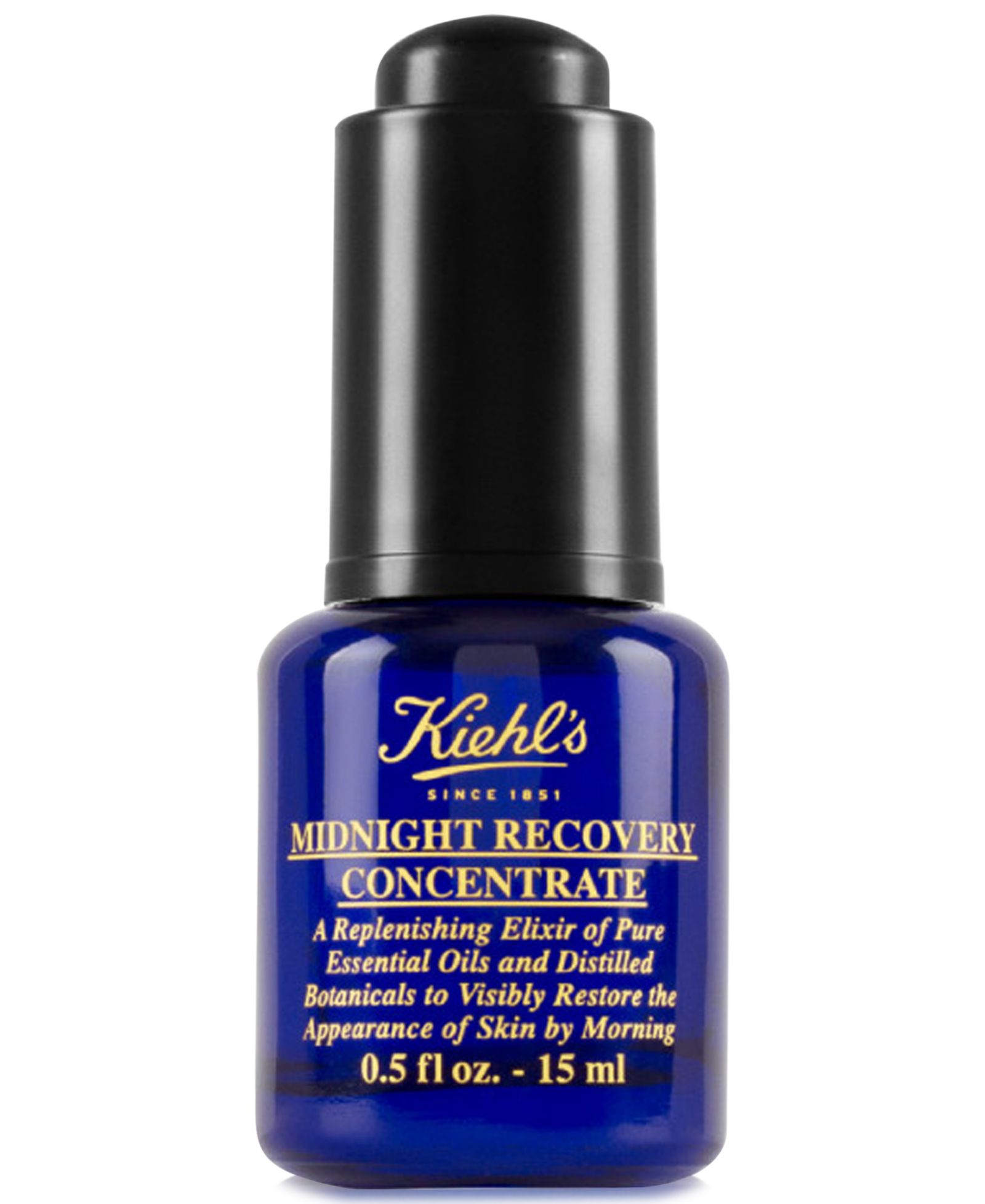 Kiehl's Since 1851 Midnight Recovery Concentrate Moisturizing Face Oil, 0.5-oz.
