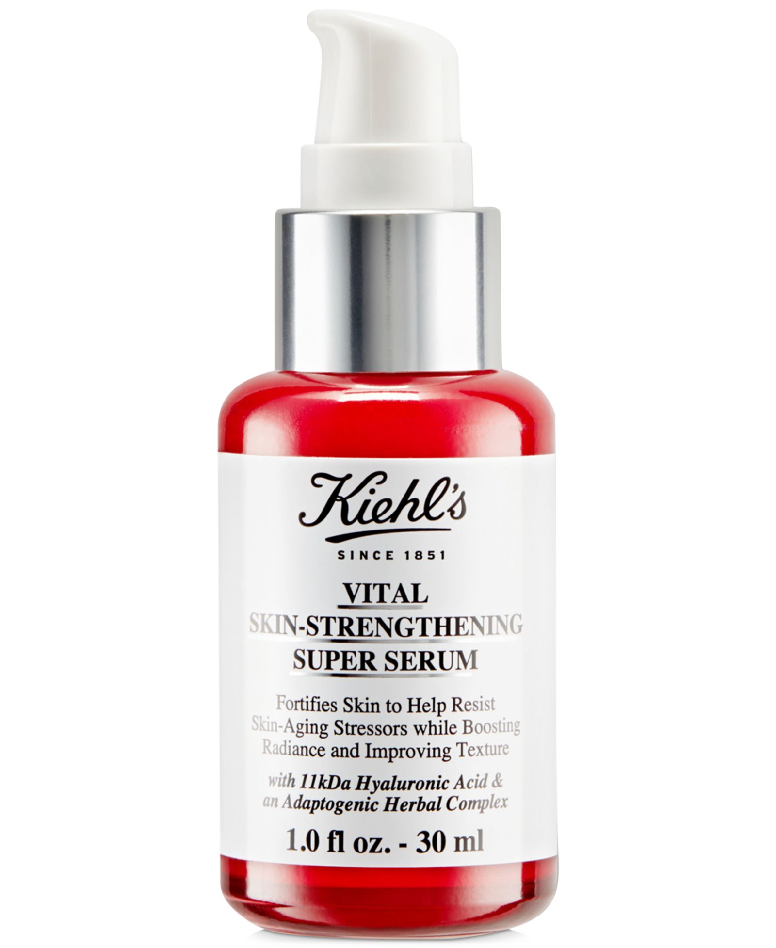 Kiehl's Since 1851 Vital Skin-Strengthening супер-сыворотка с гиалуроновой кислотой, 1-oz.