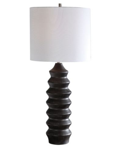 Настольная лампа Uttermost 30" Wood Mendocino Modern