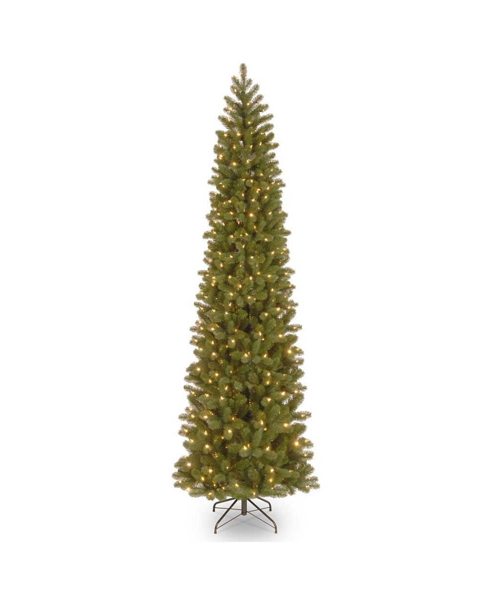 Ель National Tree Company Downswept Douglas R Pencil Slim с подсветкой, 9ft